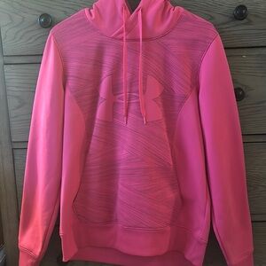 Under Armour Pink Sweater Classic Pullover Design